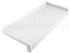 Parapet venkovní hliníkový ohýbaný EKONOMIK PA5360 - 360 mm - 01 bílá