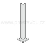 Spojka - vnitřní kout DecoFOAM P6075 - bílá 003
