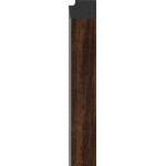 Pravá lemovací lišta LINERIO R-TRIM L-LINE - Chocolate /2,65 m