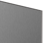 Obkladové panely Vilo MPC MODULO - dekorativní hladký panel XL - Brushed Steel /0,6 x 2,65 m