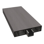 Plotová deska WPC ohradová - Duofuse DF3B12 - WB hnědá wenge /0,12 x 1,8 m