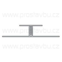 PROFIL spojovací "složený" Nordica P112 - tmavý dub 1025