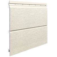 Fasádní obklad - deska KERRAFRONT MODERN Wood FS-302 - 10 slonová kost (Ivory) /0,332 x 6 m