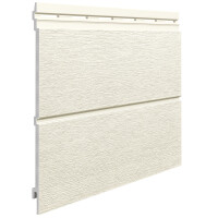 Fasádní obklad - deska KERRAFRONT MODERN Wood FS-302 - 01 bílá (White) /0,332 x 6 m