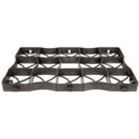 Zatravňovací dlažba geoSYSTEM S60s černá - 605x405x40 mm /0,245 m2