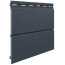 Fasádní obklad - deska KERRAFRONT MODERN Wood FS-302 - 08 antracitová (Anthracite) /0,332 x 6 m
