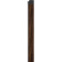 Pravá lemovací lišta LINERIO R-TRIM L-LINE - Chocolate /2,65 m
