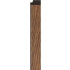 Pravá lemovací lišta LINERIO R-TRIM M-LINE - Mocca /2,65 m