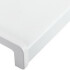 Parapet venkovní hliníkový tažený KLASIK PA6110 - 110 mm - 01 bílá